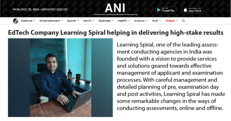 Assessment Solutions - Learning Spiral Ltd. Assessment Solutions