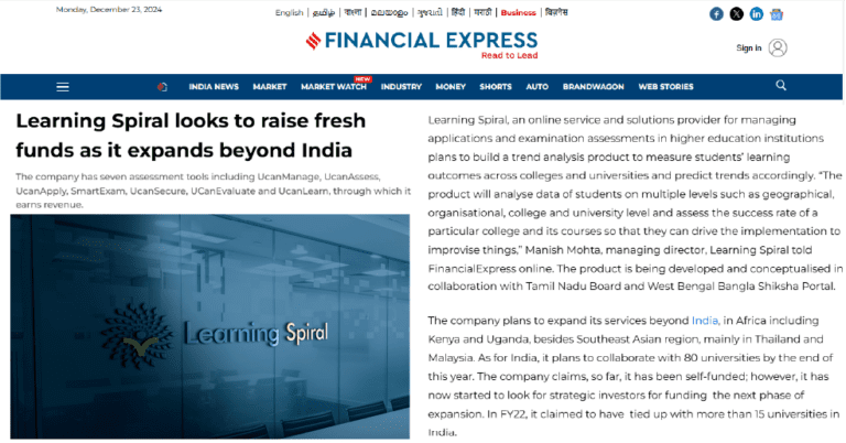Global Expansion - Learning Spiral Ltd. Global Expansion