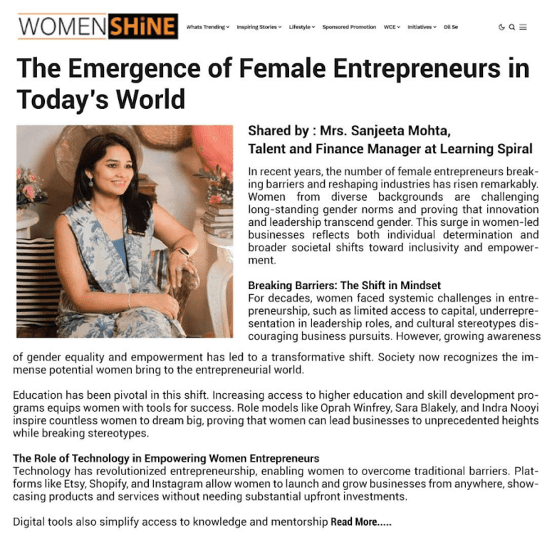Women Entrepreneurs