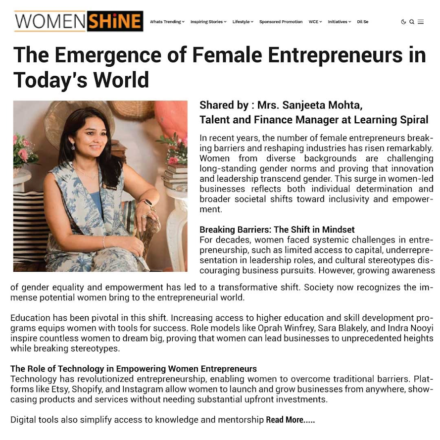 Women Entrepreneurs
