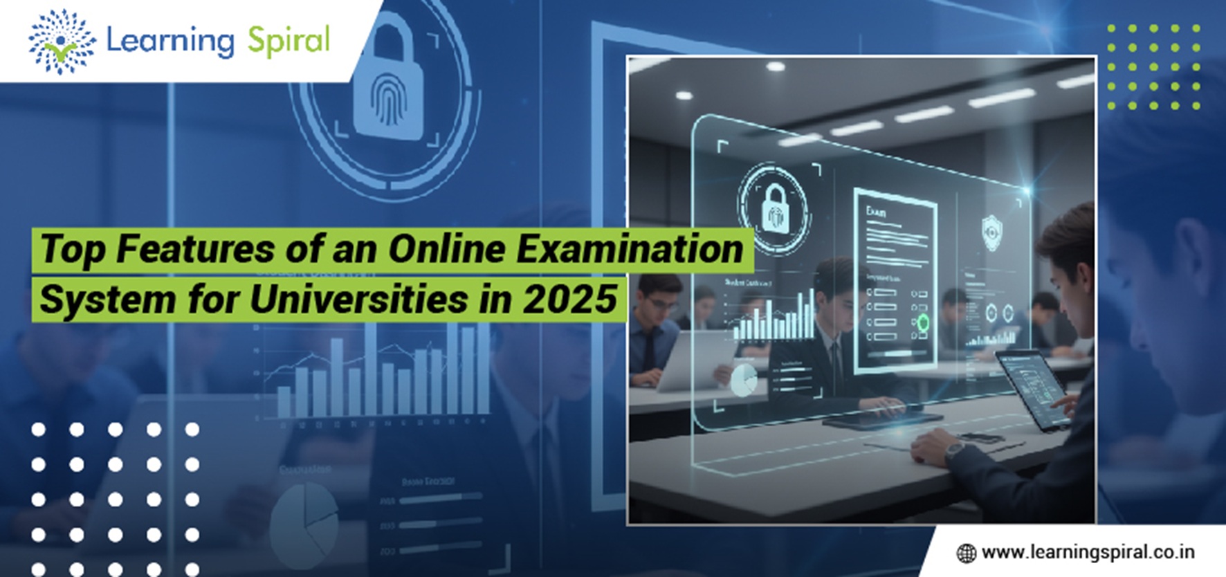 Online Examination System with secure assessment and university exam management features